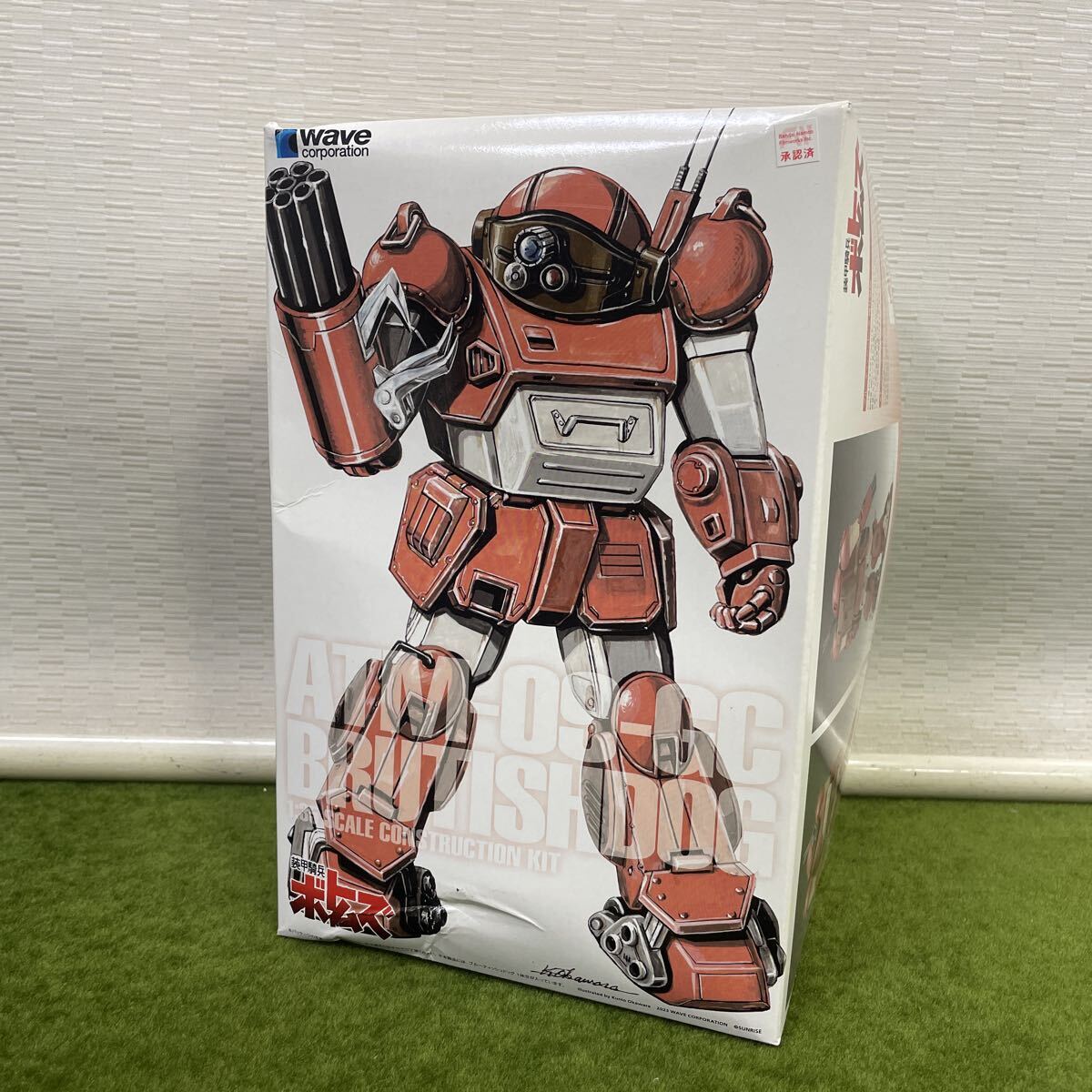 ★☆未組立保管品 Wave/ウェーブ プラモデル 装甲騎兵ボトムズ 1/35 PS-10 ATM-09-GC ブルーティッシュドッグ PS版 初回限定版拍卖