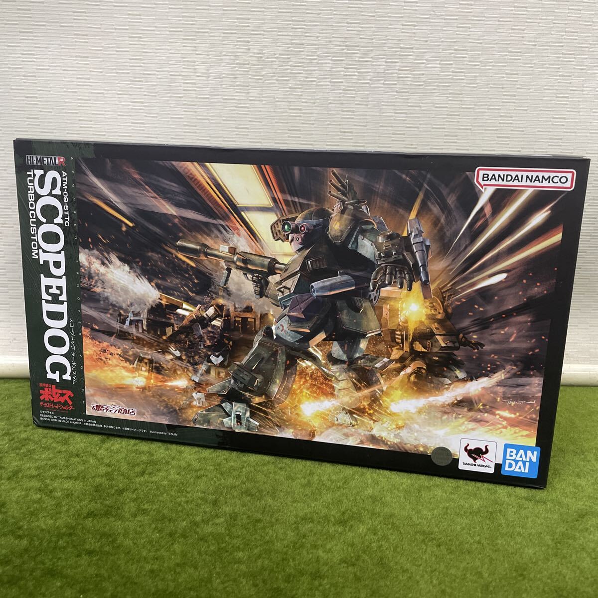 ★☆未組立保管品 BANDAI フィギュア 魂ウェブ 装甲騎兵ボトムズ ザラストレッドショルダー ATM-09-STTC スコープドッグ ターボカスタム拍卖