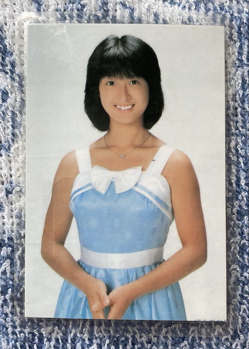 河合奈保子 ラミネートカード 6拍卖