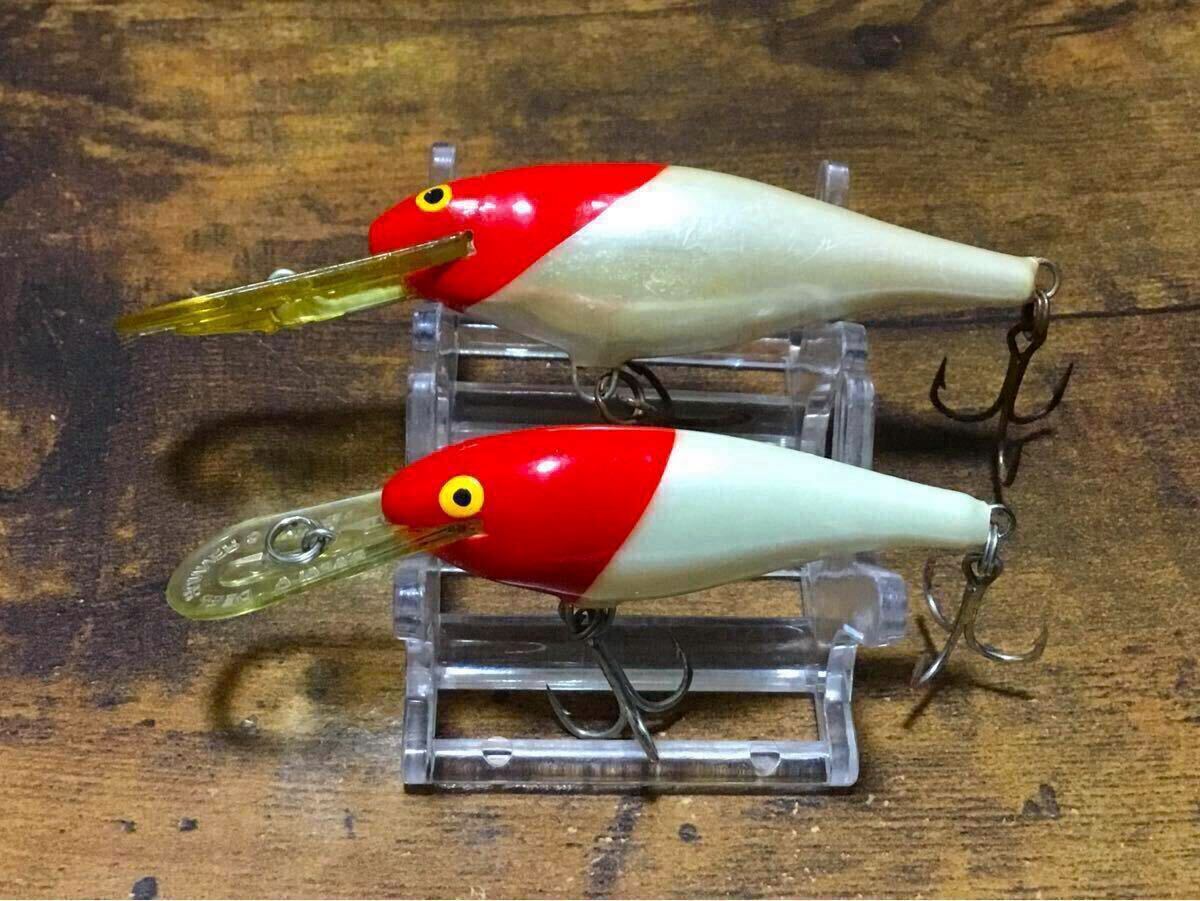 OLD/RAPALA/SR5・7/Japan-SP-RH/FINLAND他/美品含む2点/オールド/ラパラ/シャッドラップ/フィンランド/(シャドラップ/ディープランナー)拍卖