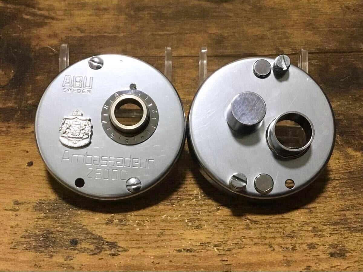 純正品/ABU/Ambassadeur/2500C/シルバー/サイドカップ/アブ/アンバサダー/(カスタム/1500C)拍卖