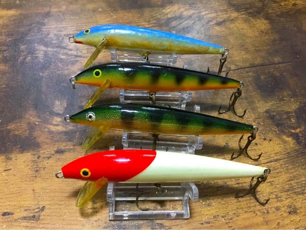 OLD/RAPALA/CD11/FINLAND他/ジャパンSP・口紅・腹巻含む4点セット/オールド/ラパラ/カウントダウン/フィンランド/(ソルト/ショア)拍卖