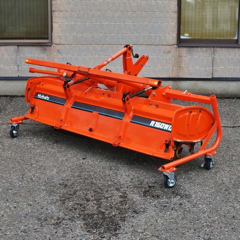 【山形】クボタ ロータリー R160WG 作業幅1800㎜ 1.8m ロータリ 代かき 代掻き 耕耘 耕運 トラクター パーツ 作業機 倉庫内保管 東北 中古拍卖