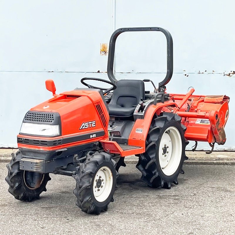 【富山】クボタ トラクター A-175 使用344h 17.5馬力 RSP135 作業幅約1300㎜ ASTE 自動水平 自動深耕 ターン パワステ 軽油 倉庫保管 中古拍卖