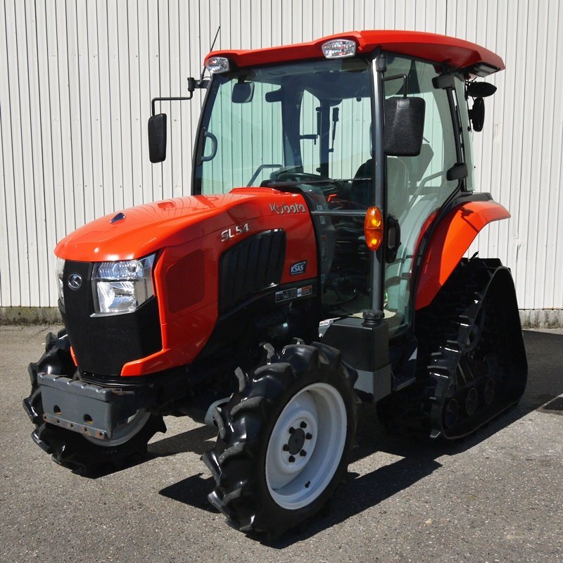 【新潟】クボタ トラクター 54馬力 SL54 HCQMANPP-PC2 パワクロ 自動水平 自動深耕 軽油 2/4WD 倍速ターン AD倍速 Eオート 中古 倉庫保管拍卖