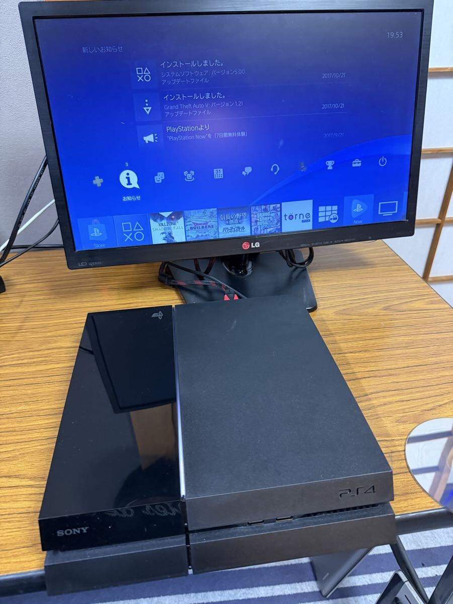 ソニー SONY PlayStation4 PS4 CUCH-1000A 綺麗 DVDゲーム付き動作品 80サイズ拍卖