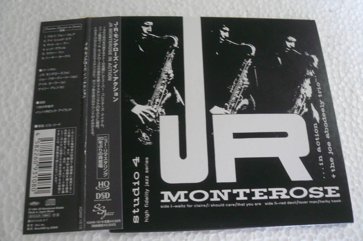 【国内盤・廃盤 紙ジャケット】J.R.モンテローズ J.R. Monterose ★ イン・アクション In Action拍卖