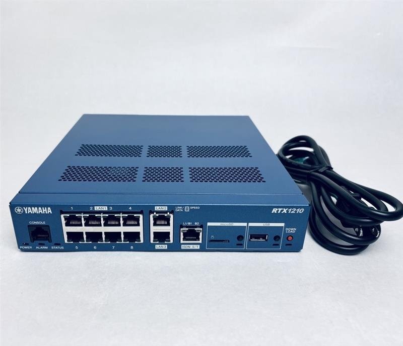 <中古Aランク 清掃済>YAMAHA ヤマハ RTX1210 ギガアクセスVPNルーター 初期化 動確済 F/W:Rev.14.01.42 送料無料 領収書発行可拍卖