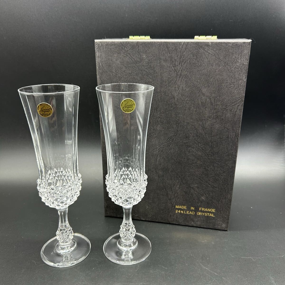 CRISTAL d'Arques クリスタルダルク グラスセット ワイングラス グラス クリスタル 食器 オ14拍卖