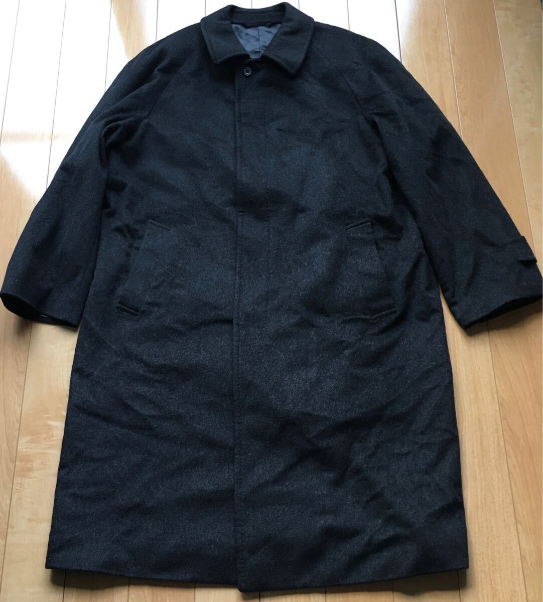 フューチュラ カシミヤ100% ステンカラーコート 591-6-16 メンズ 94 A6 通勤拍卖