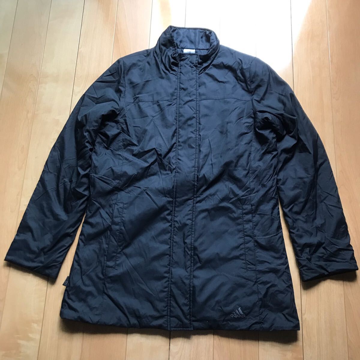 アディダス ナイロンジャケット 574-1-314 ブラック M拍卖