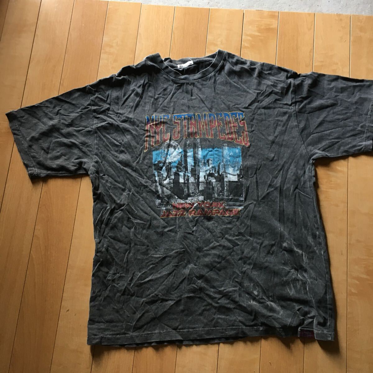 ジャバ ビッグTシャツ 225-1-17 レディース L ブラック拍卖