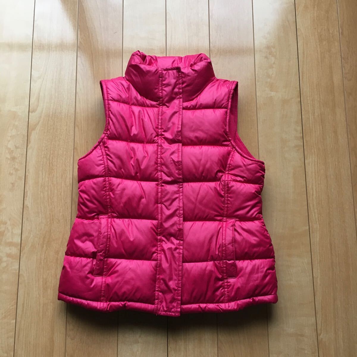 ギャップキッズ 中綿ベスト 092-1-421 ピンク 140cm拍卖