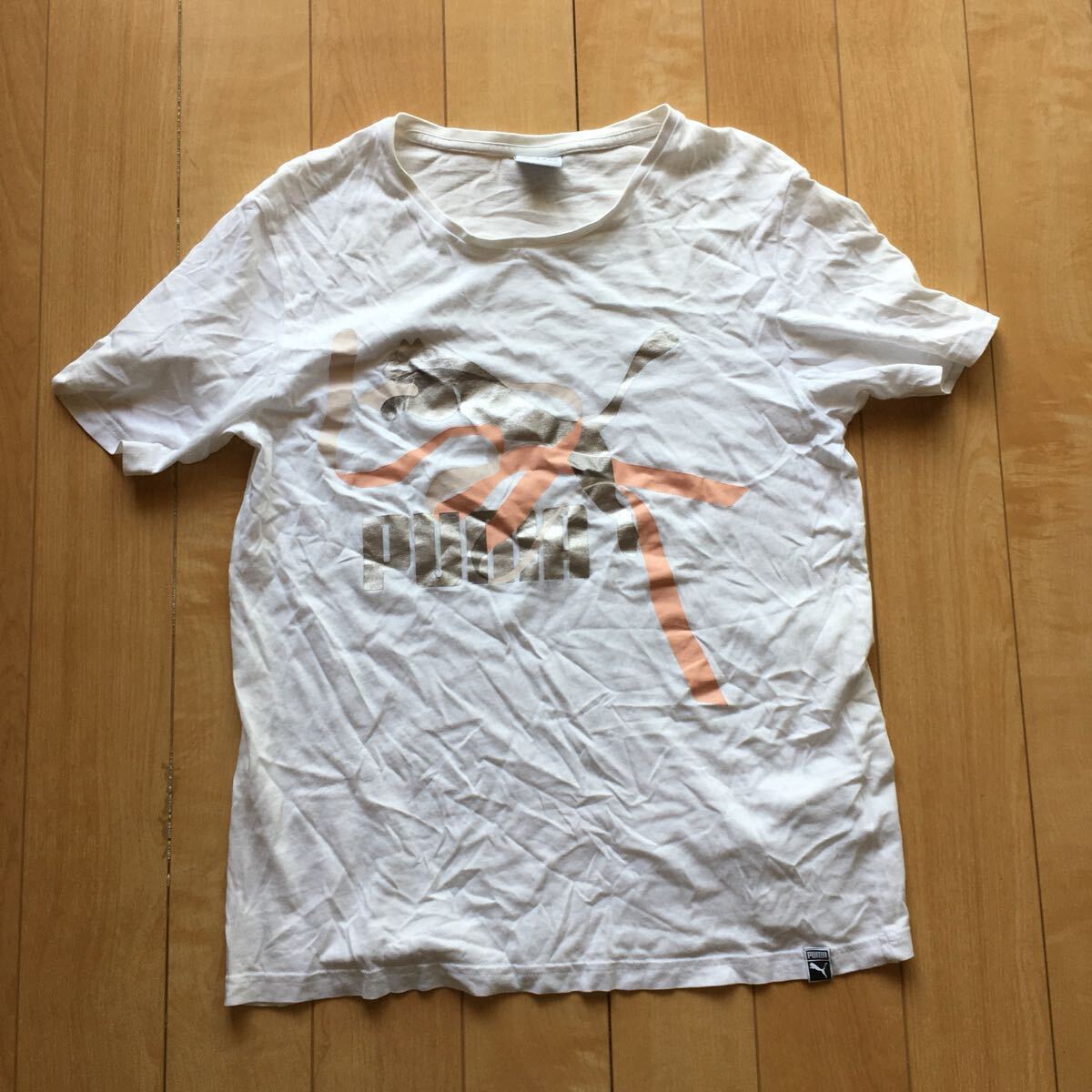 プーマ スポーツTシャツ 244-1-83 レディース ホワイト ランニング バドミントン拍卖