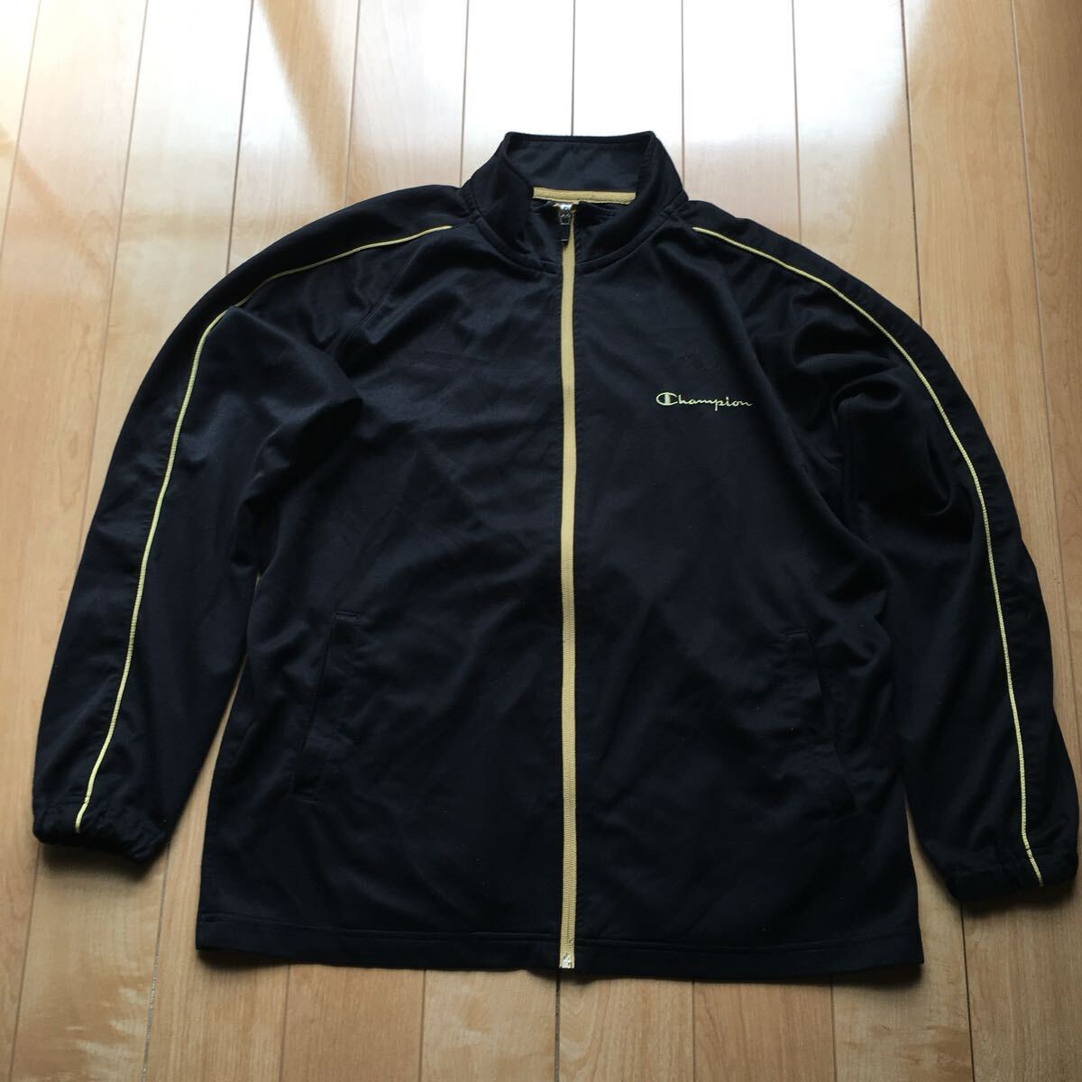 チャンピオン トラックジャケット 224-1-23 メンズ L ブラック拍卖