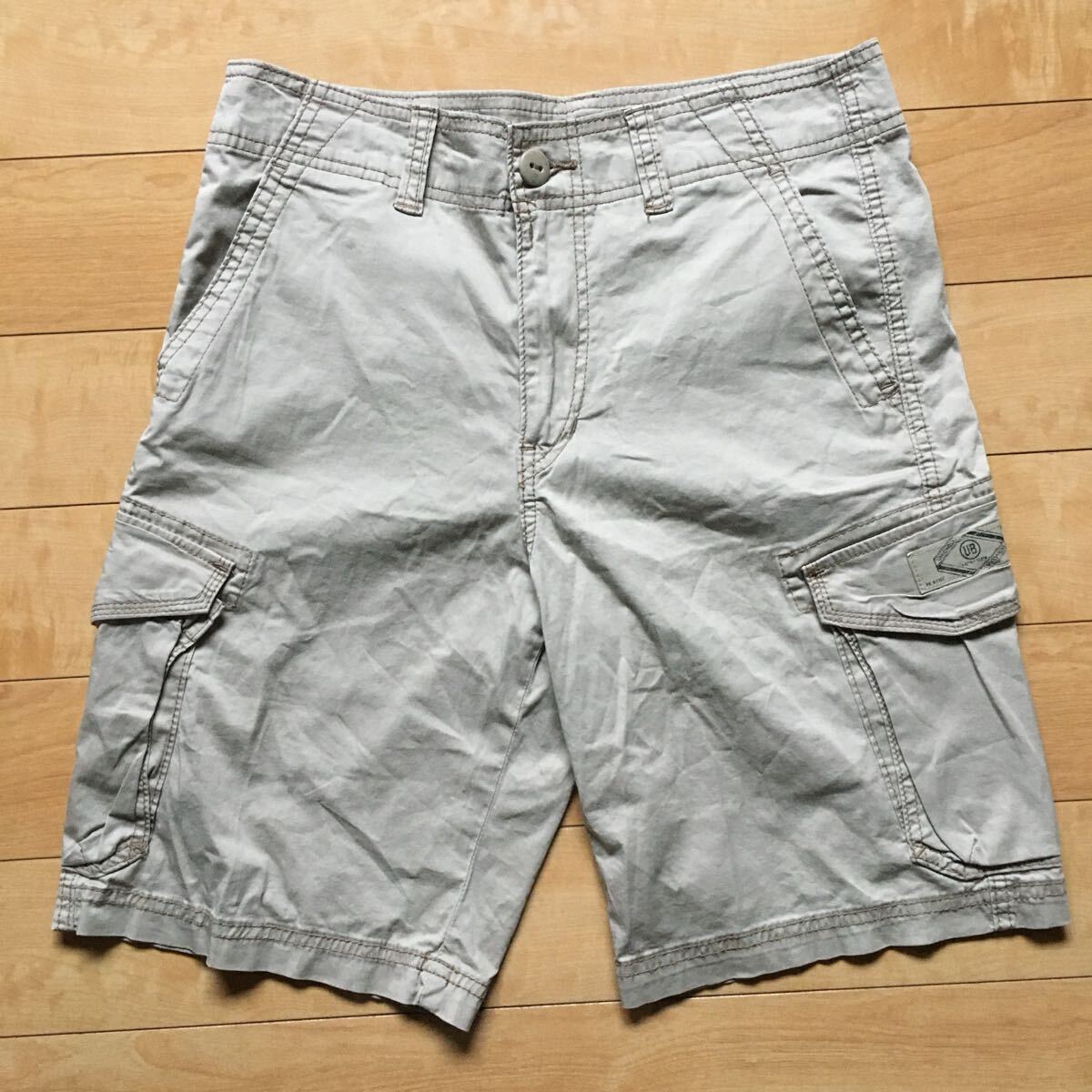 ユニオンベイ ハーフパンツ 233-1-75 ベージュ拍卖