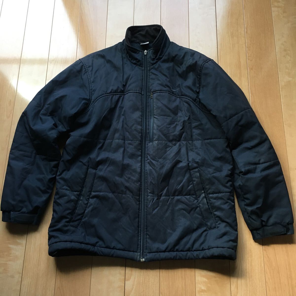 ナイキ 中綿ジャケット 591-6-4 メンズ L ネイビー拍卖