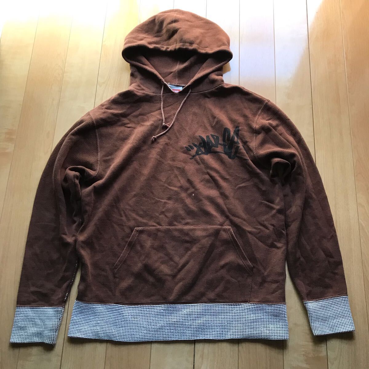 エクストララージ プルオーバーパーカー 137-6-304 メンズ M ブラウン拍卖