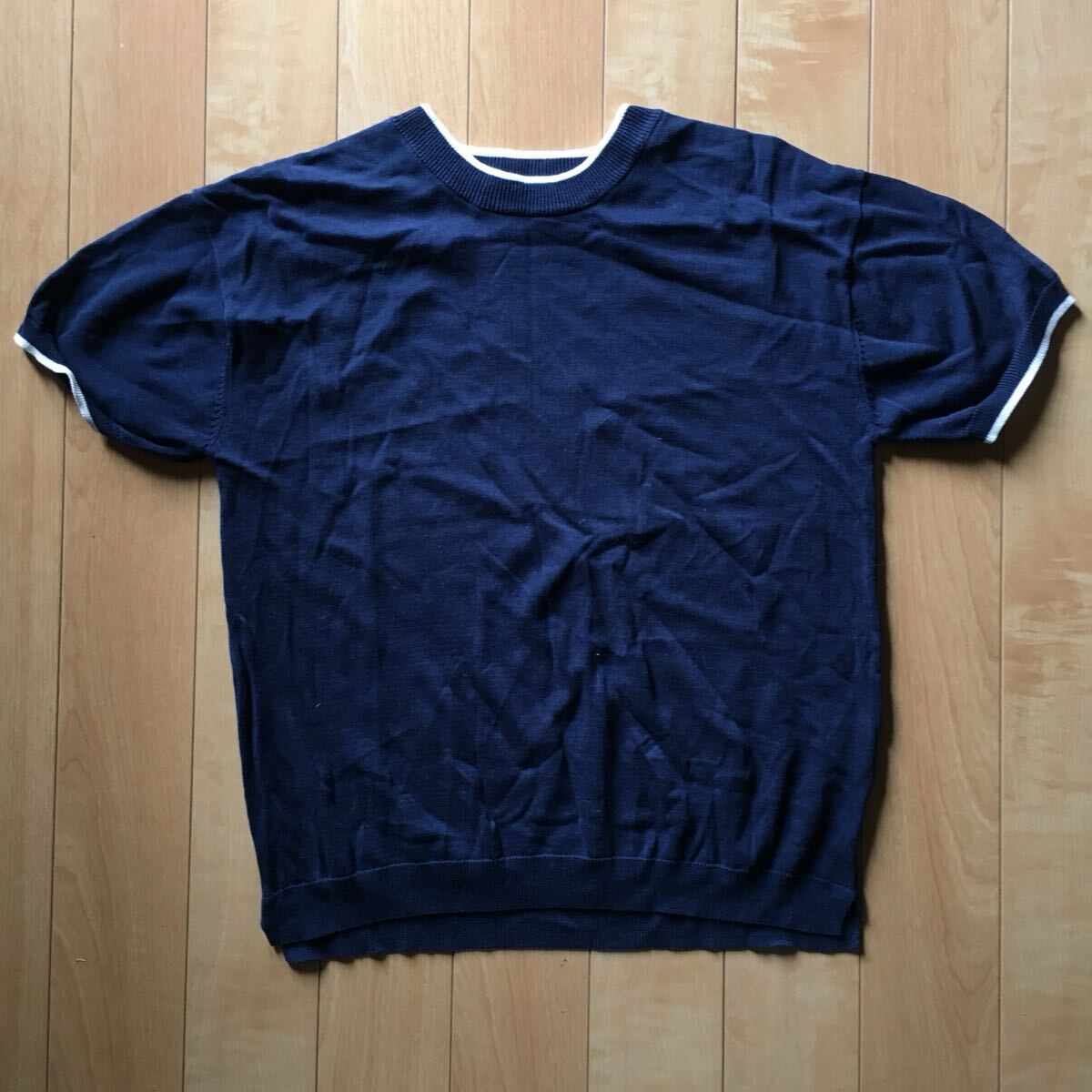 ベイフロー 半袖ニット 225-1-11 レディース 2 ネイビー拍卖