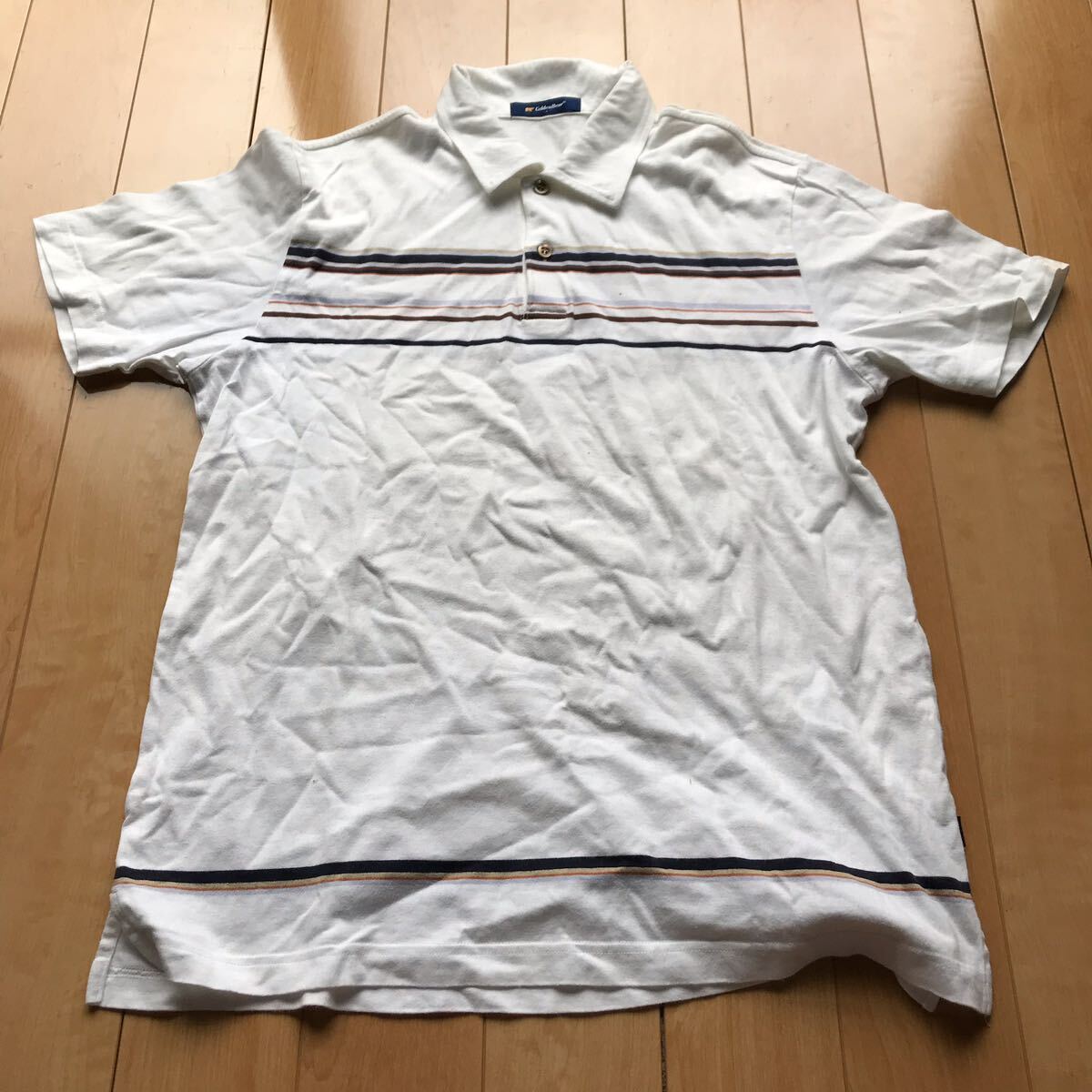 ゴールデンベア ポロシャツ 173-1-312 メンズ L ホワイト拍卖