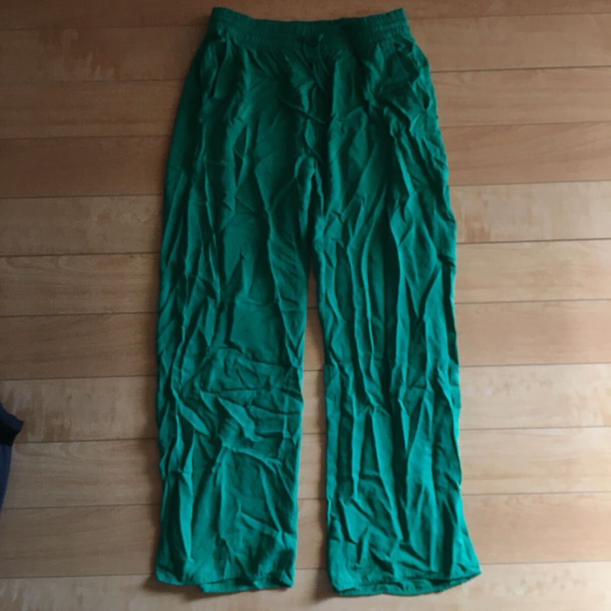 ザラ ワイドパンツ 226-1-100 レディース グリーン拍卖