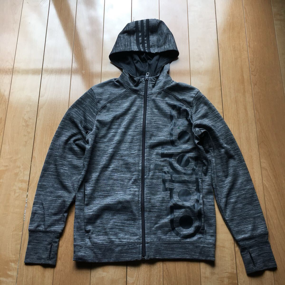 アディダス ジップアップパーカー 204-1-4 グレー 150cm拍卖