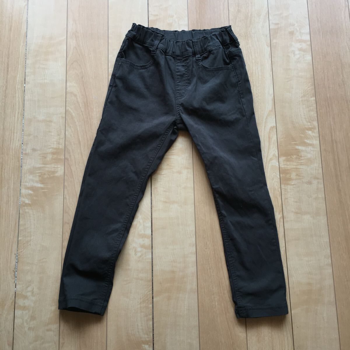 エルフィンドール 西松屋 ストレッチパンツ 241-1-49 ダークグリーン 120cm拍卖