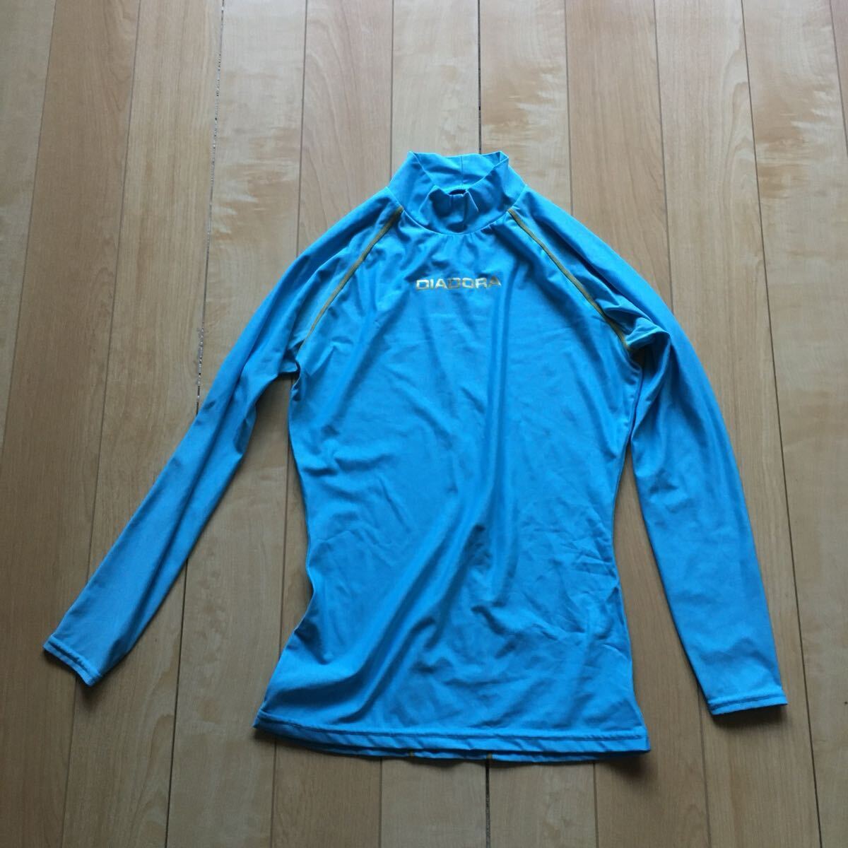 ディアドラ コンプレッションシャツ 240-1-17 ライトブルー S サッカー スポーツ拍卖