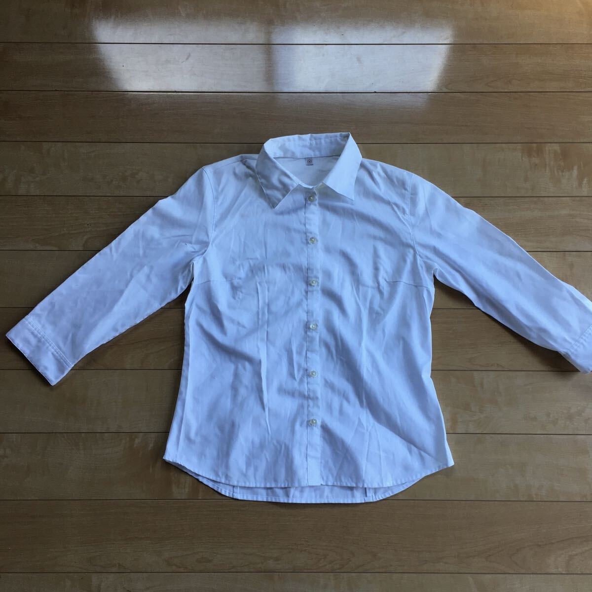 ファーストリテイリング オックスフォードシャツ 228-1-120 レディース M ホワイト拍卖