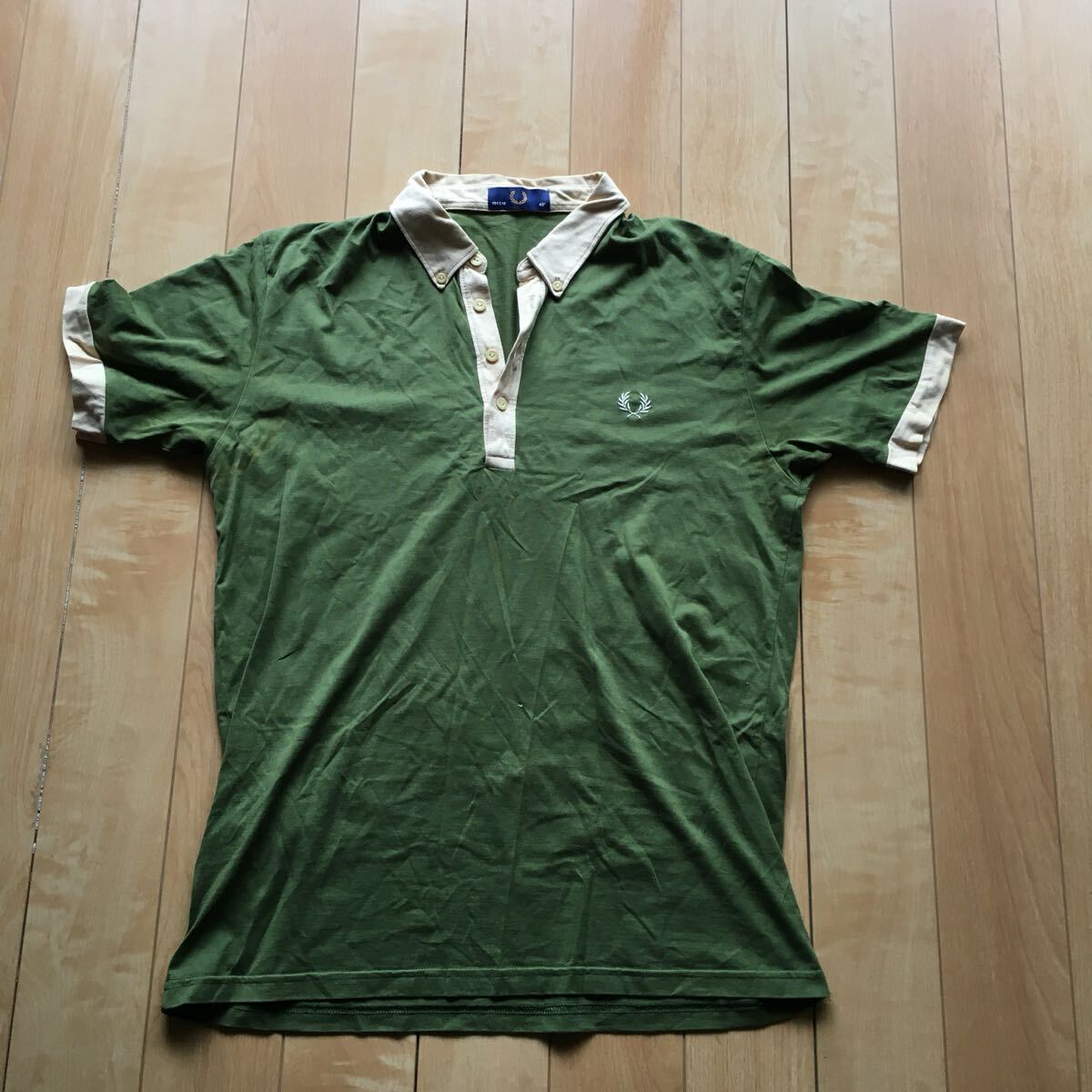 ポルトガル製 フレッドペリー ポロシャツ 235-1-41 メンズ グリーン拍卖