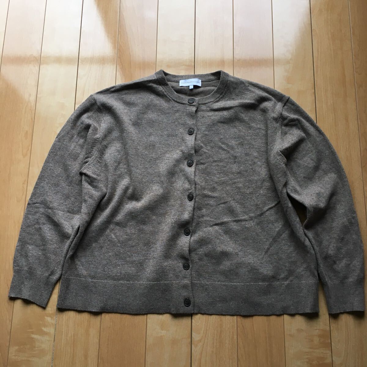 シーズンリーズン しまむら ニットカーディガン 222-1-33 レディース L拍卖