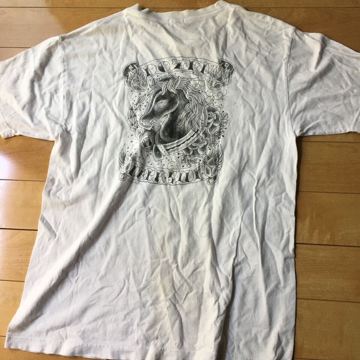 ダズンワン Tシャツ 日本製 584-1-330 ホワイト 馬拍卖