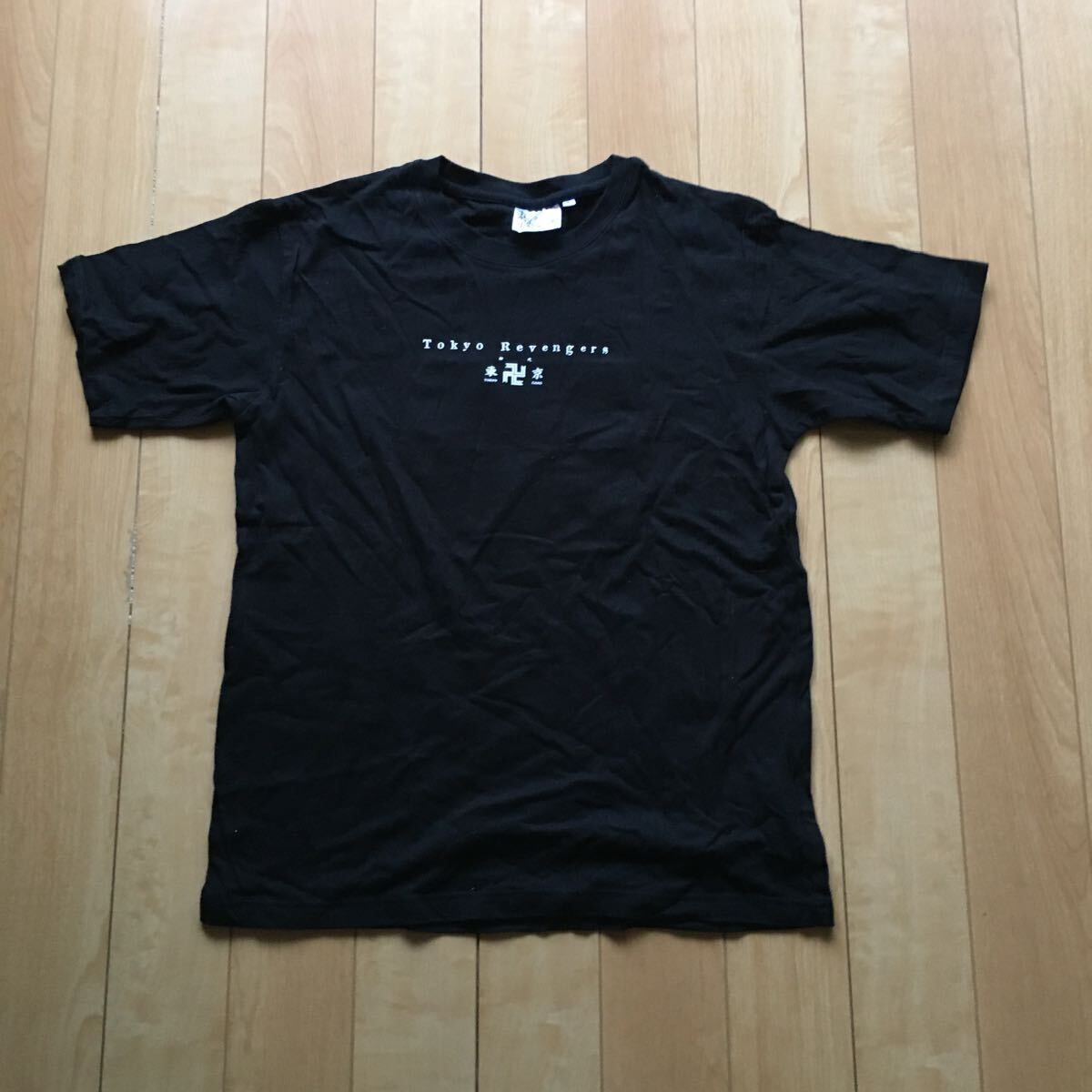 東京卍リベンジャーズ グラフィックTシャツ 244-1-50 ブラック L タイムリープ 東リベ拍卖