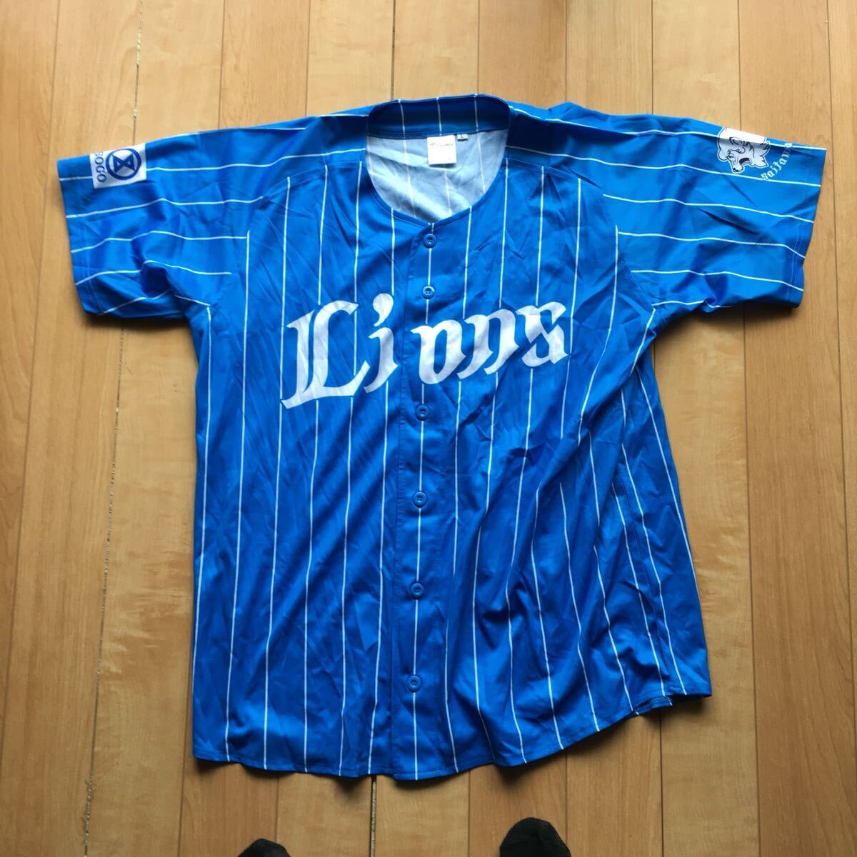 埼玉西武ライオンズ 蒼空ユニフォーム 242-1-58 ブルー 野球 応援拍卖