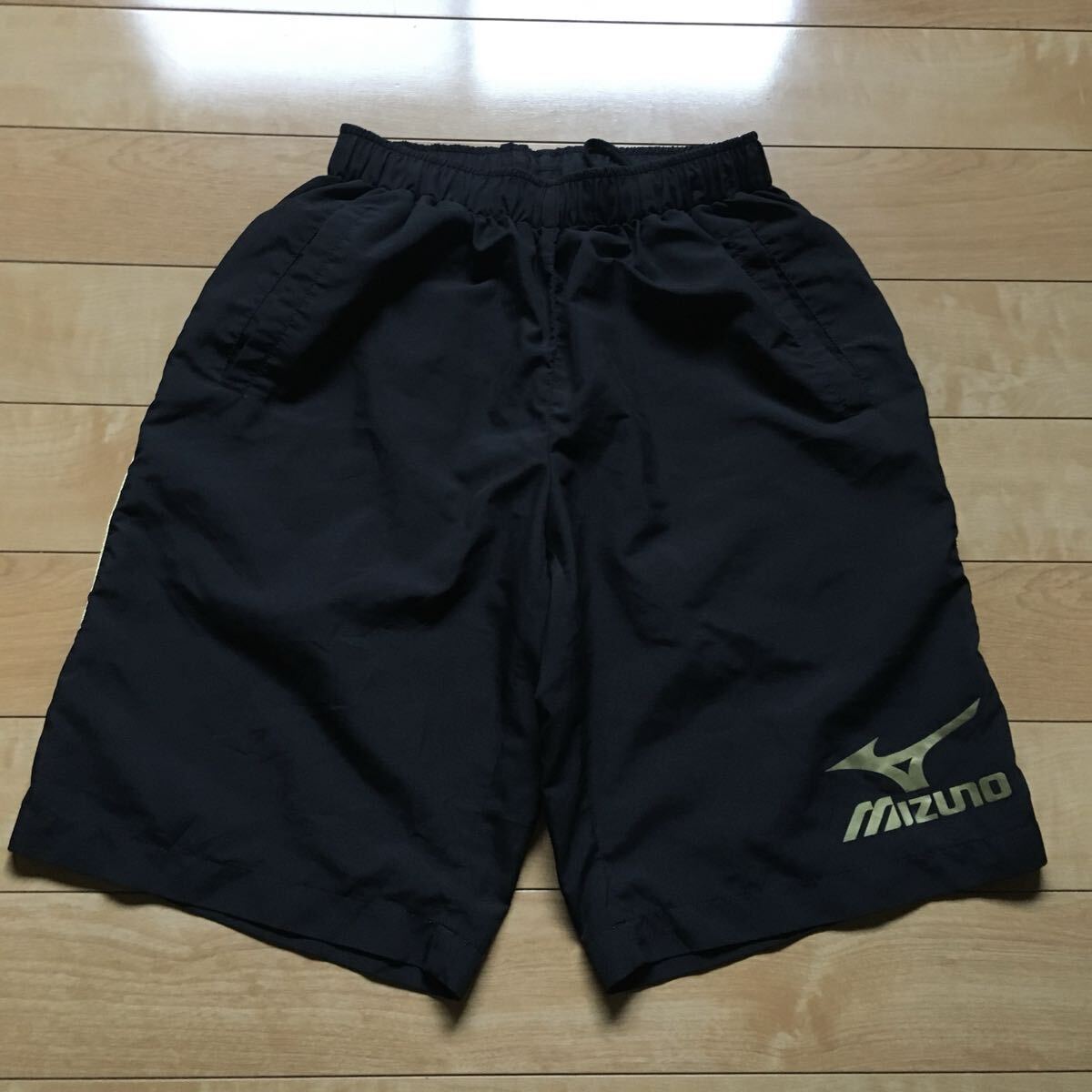 ミズノ トレーニングパンツ 233-1-38 ブラック M テニス バレーボール拍卖