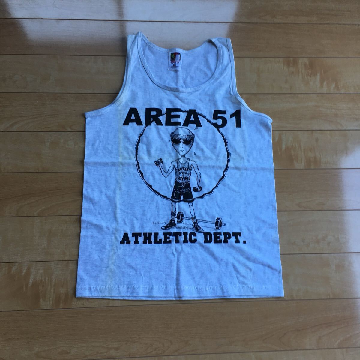 フルーツオブザルーム タンクトップ 228-1-113 グレー S グレイ ダンベル拍卖