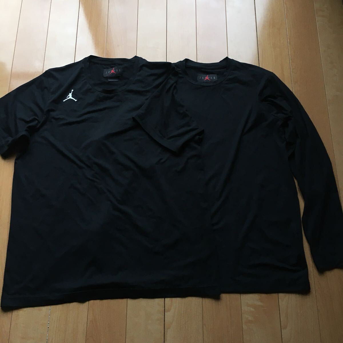 ジョーダン トレーニングシャツ 2枚セット 211-1-17 メンズ M L ブラック バスケ拍卖