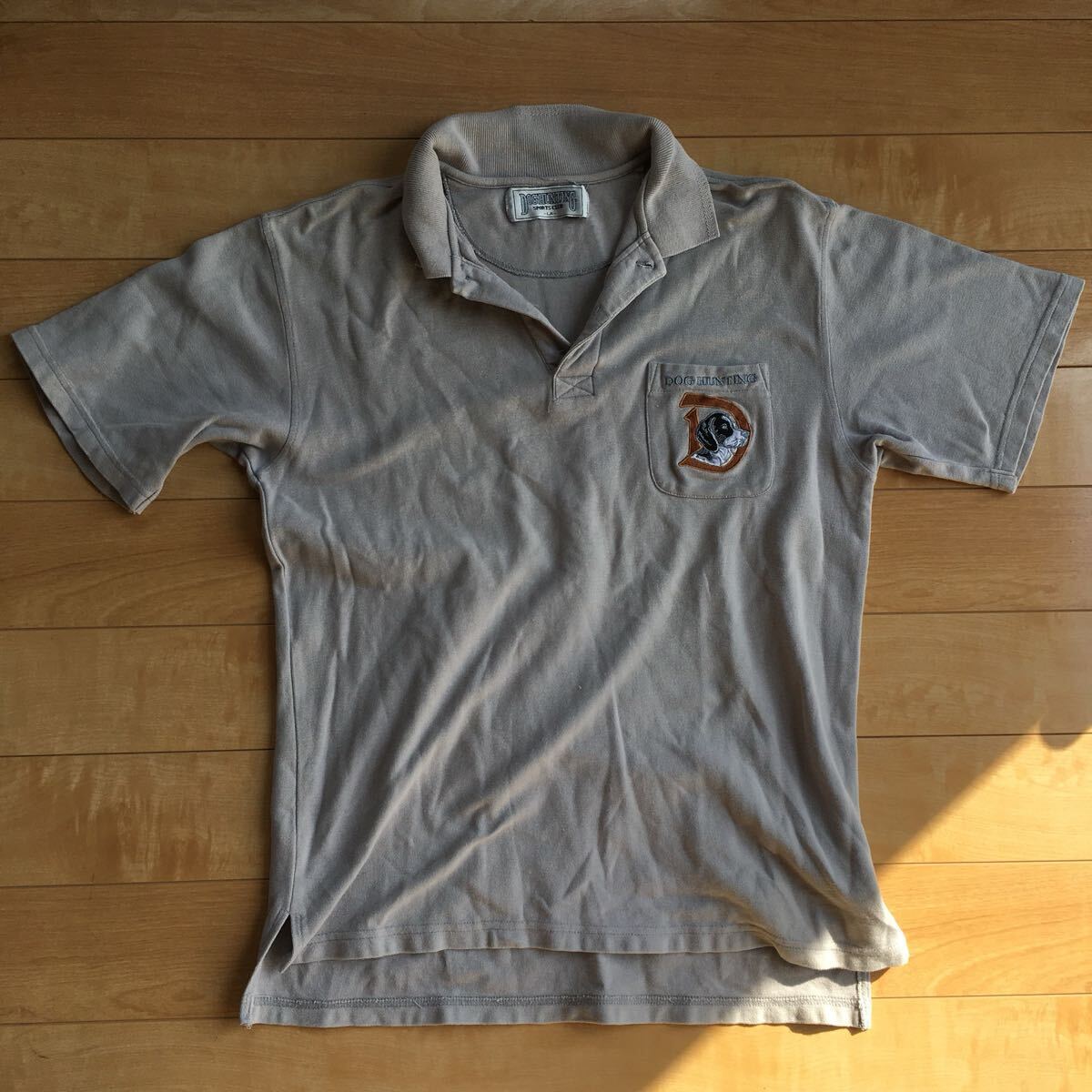 DOG HUNTING ポロシャツ 228-1-14 メンズ LA グレー拍卖