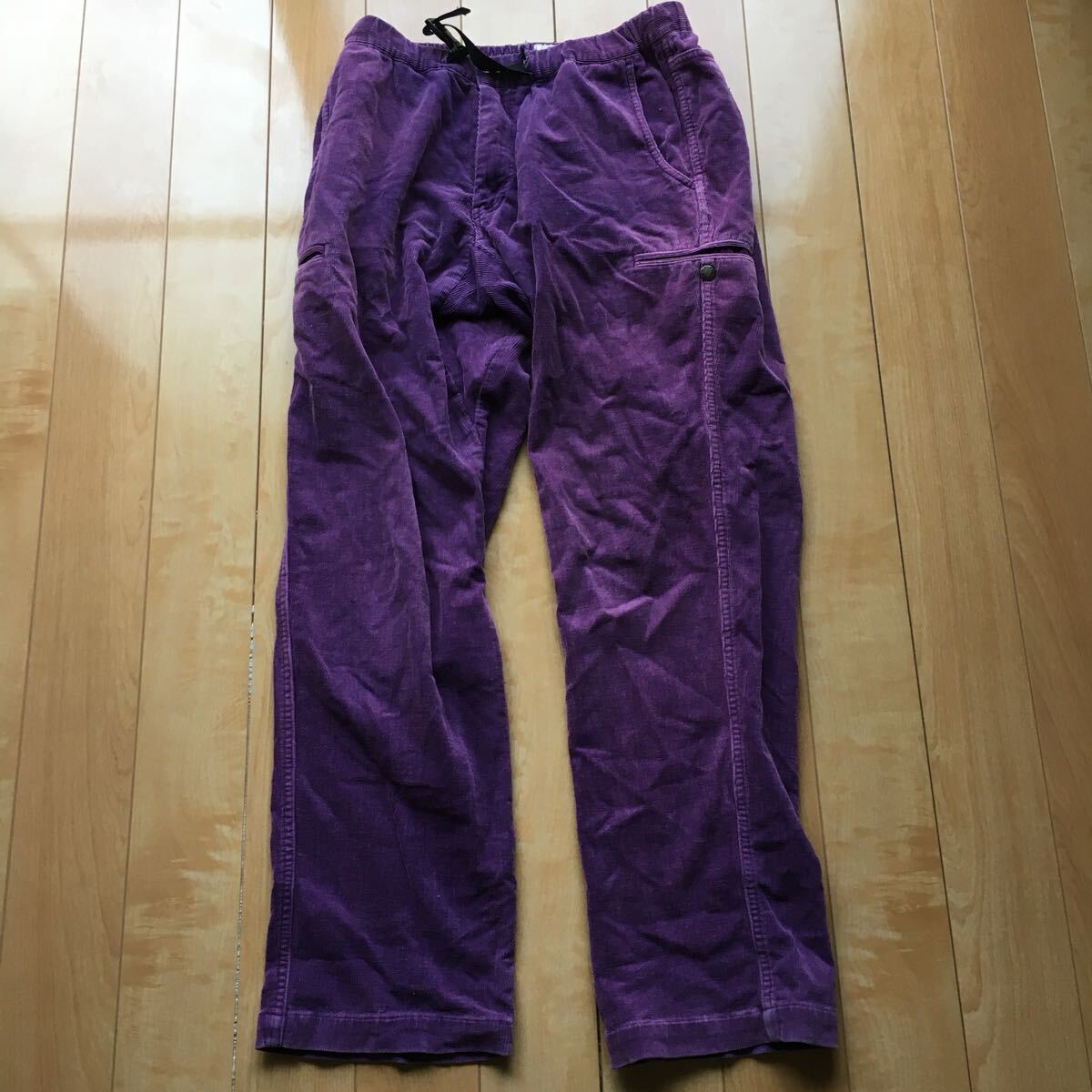 ザノースフェイス STRETCH COAL PANT 206-1-16 レディース L パープル コーデュロイ アウトドア拍卖