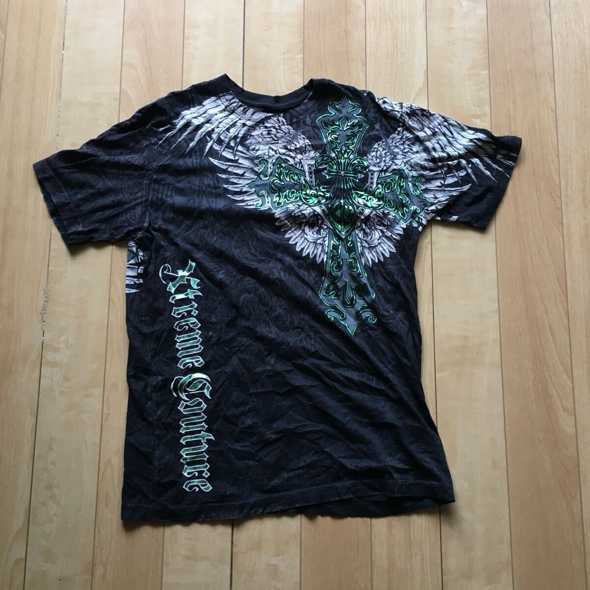 USA製 XTREME COUTURE ファイトウェア 243-1-24 メンズ M ブラック 格闘技 フィットネス拍卖