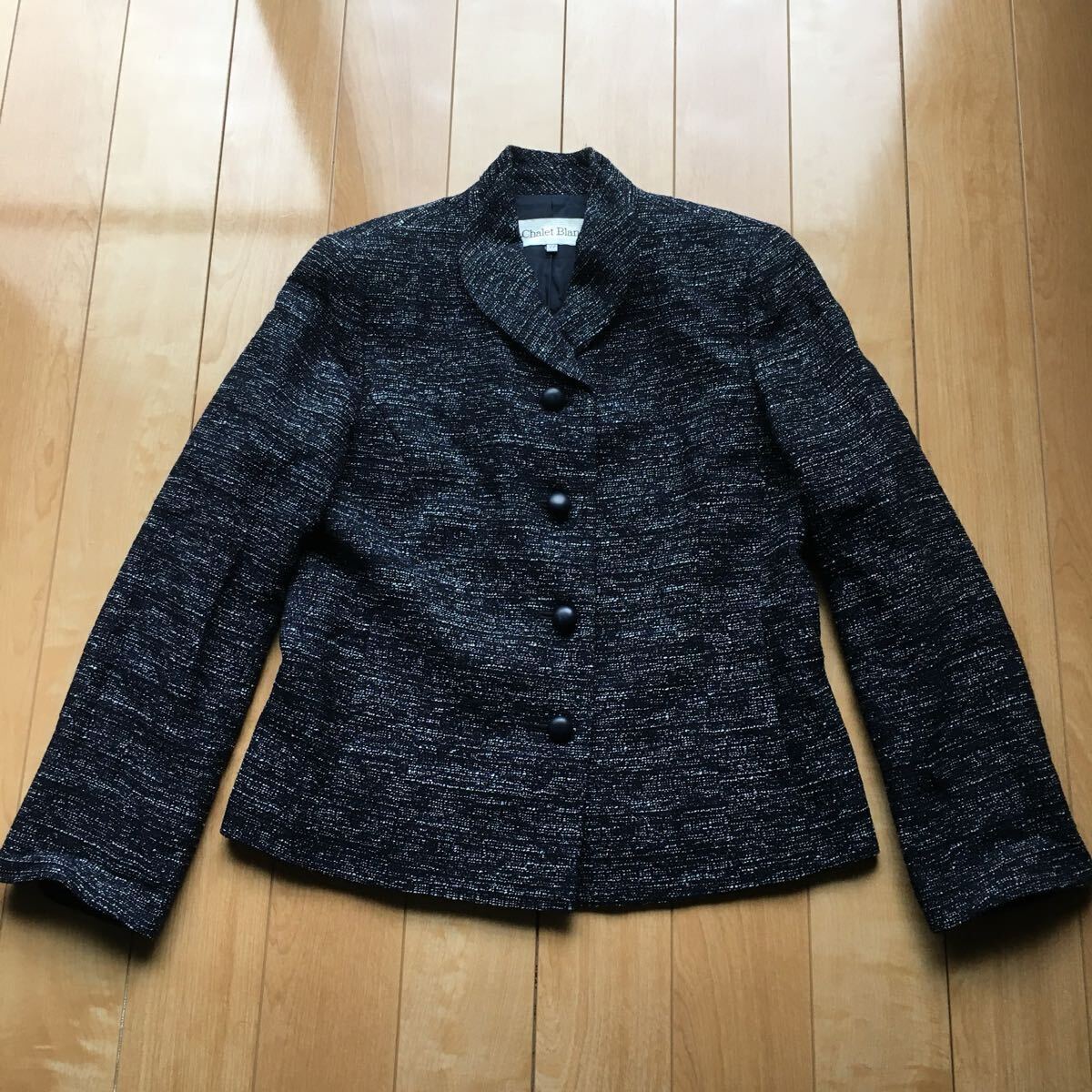 シャレブラン ツイードジャケット 211-1-50 レディース 11 フォーマル拍卖