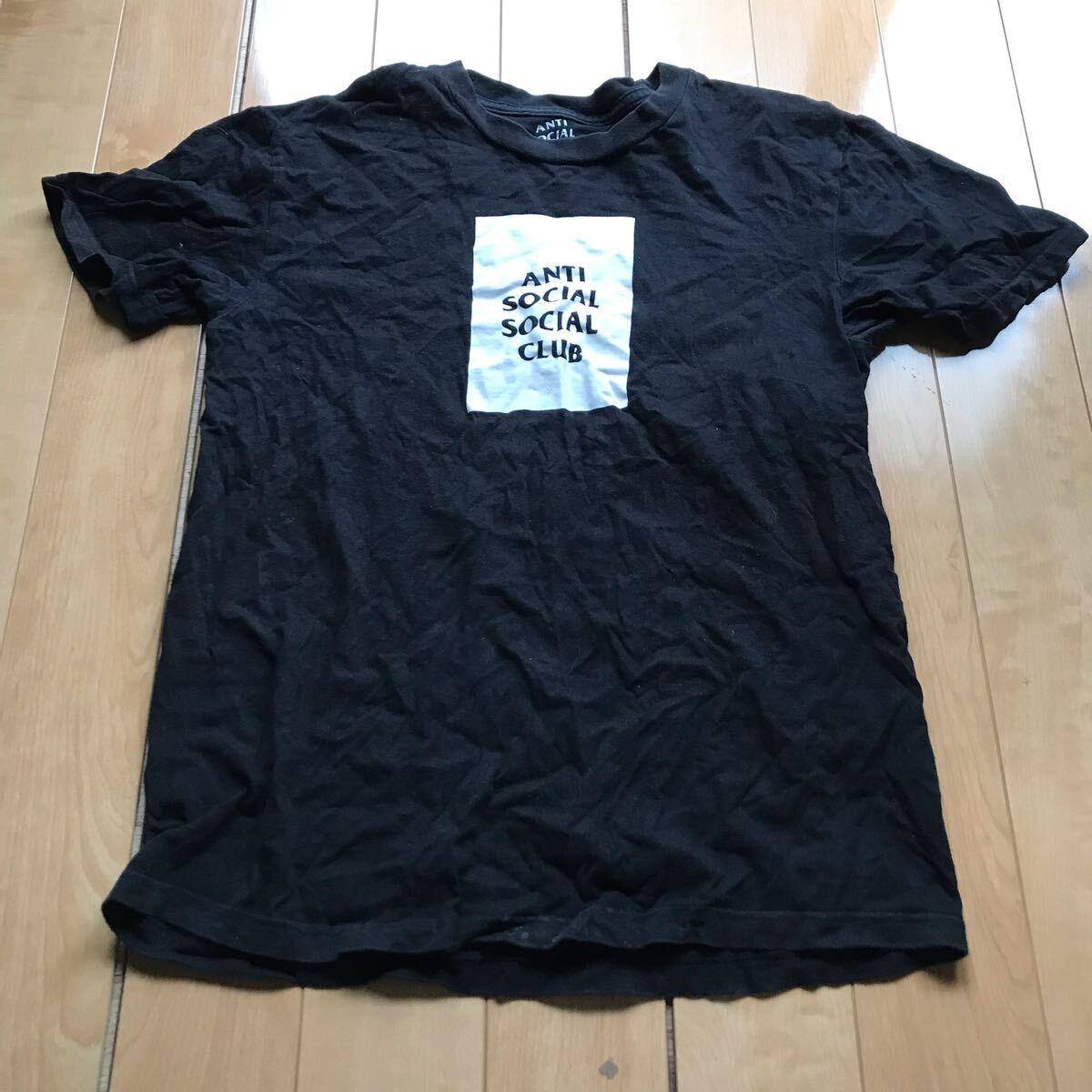 アンチソーシャルソーシャルクラブ プリントTシャツ 172-1-329 メンズ ブラック拍卖
