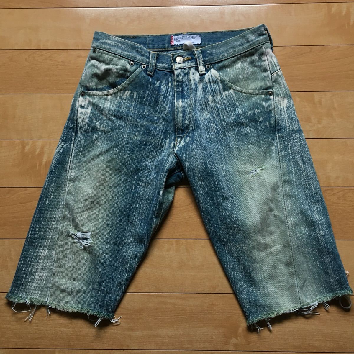 リーバイス ENGINEERED JEANS デニムハーフパンツ 233-1-34 メンズ拍卖
