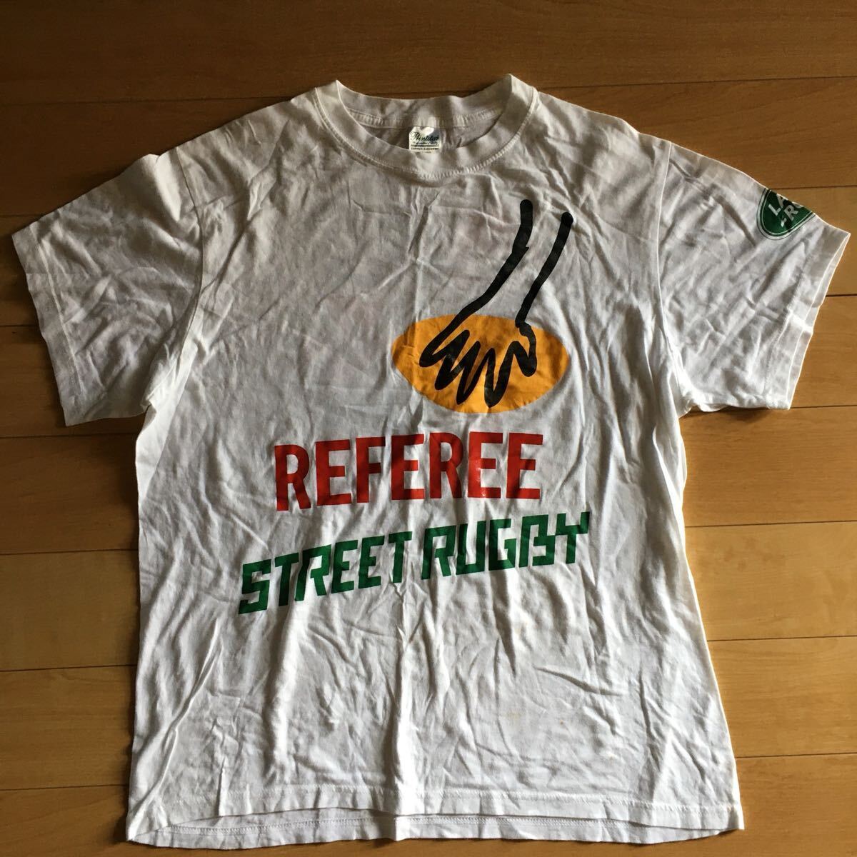 プリントスター ラグビーTシャツ 226-1-71 ホワイト L拍卖