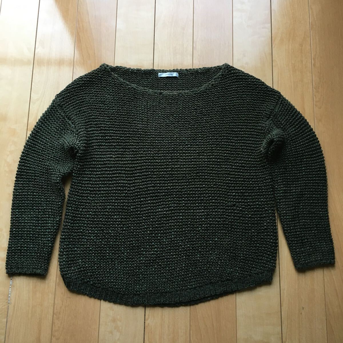 ザラ 透かし編みカットソー 215-1-61 レディース M拍卖