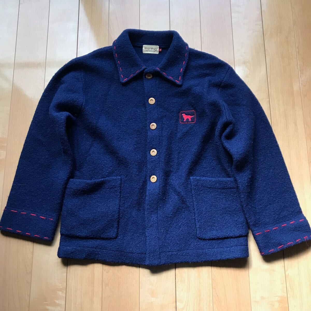 ドッグデプト ウールジャケット 141-6-315 メンズ 1 ブルー拍卖