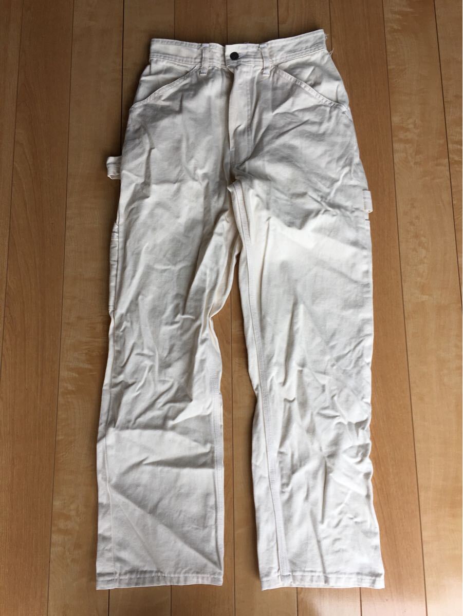 アメリカ製 トレーズマン ペインターパンツ メンズ 28 ホワイト 2801202510210043拍卖