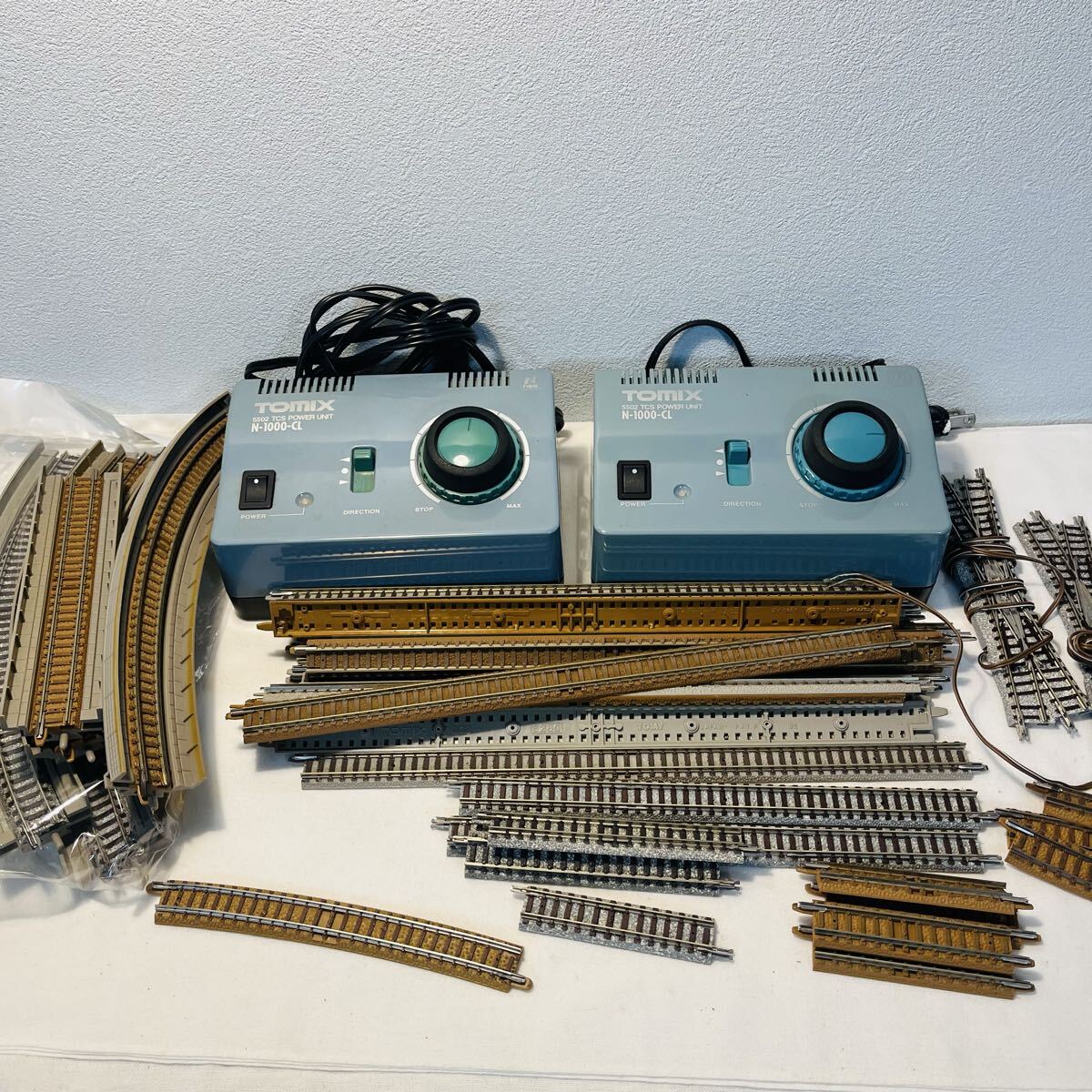 TOMIX パワーパック レールまとめて Nゲージ 線路 鉄道模型 トミックス ジャンク拍卖