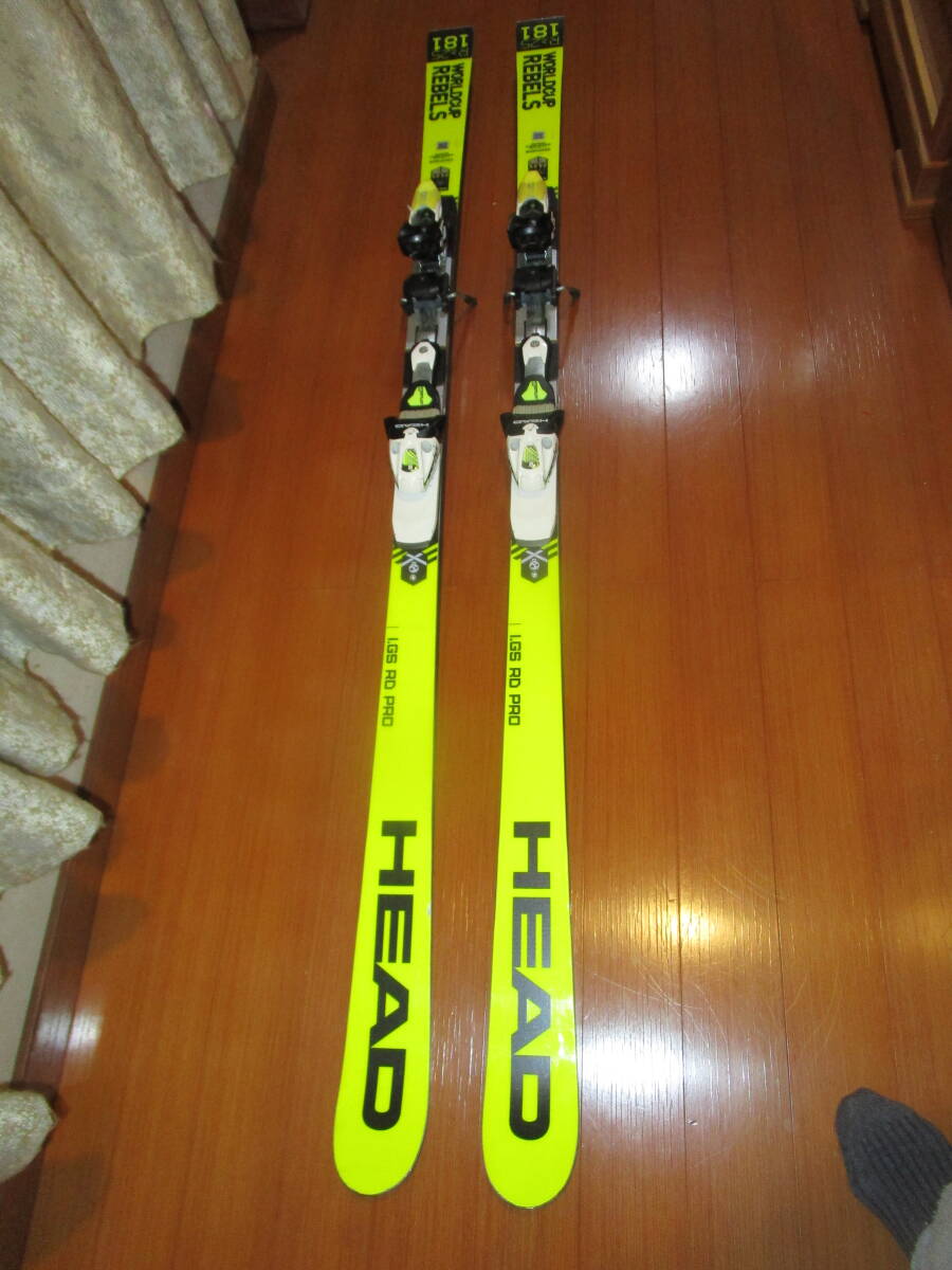 HEAD I.GS RD PRO 181cm(Used) +プレート(ロング)+金具(RD16)拍卖