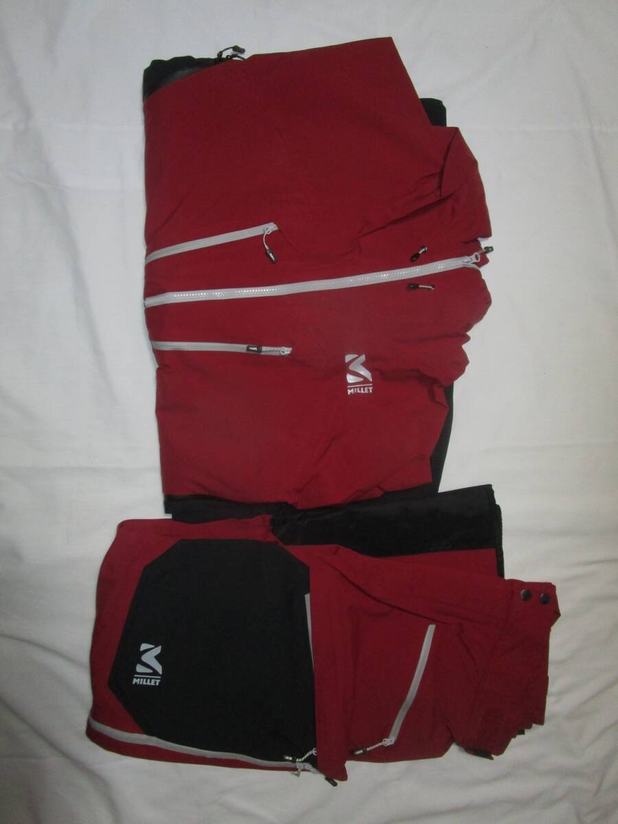 MILLET 上下セット(TYPHON WARM STEP) サイズL (使用品)拍卖